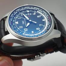 Thumbnail von IWC Fliegeruhr Worldtimer Pilot Fliegeruhr Worldtimer 326201 Stahl/Leder IWC Box
