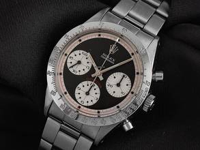 Thumbnail von Rolex Daytona Paul Newman Ref.6239 1968 Full Set original Unpoliert Vintage Daytona Paul Newman