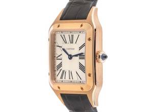 Thumbnail von Cartier Santos Dumont MM Medium Modell Ref.WGSA0022 2025 Full Set Ungetragen Santos-Dumont MM Medium Modell 18kt Roségold