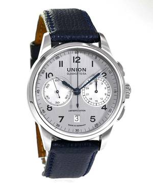 Union Glashütte 1893 Johannes Dürrstein Edition Chronograph - limitierte Jubiläumsedition auf 300 Stück Ref.D007.459.16.032.09