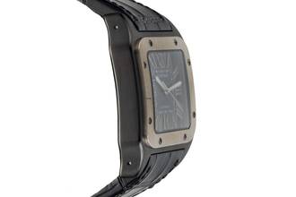 Thumbnail von Cartier Santos 100 Edelstahl / Titan Automatik Ref. W2020010 Papiere