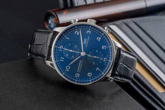 Thumbnail von IWC Portugieser Chronograph Stahl Automatik Herrenuhr Ref. IW371606