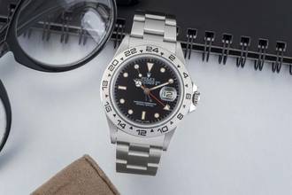 Thumbnail von Rolex Explorer II Automatik Stahl Herrenuhr Oyster Perpetual Date Ref. 16550