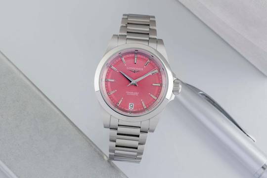  Longines Conquest Stahl Automatik Damenuhr Ref. L3.430.4.99.6 Box & Papiere 2024 