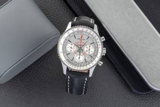 Thumbnail von Breitling Montbrillant Chronograph Stahl Automatik Ref. AB0130012/G709 B&P 2016