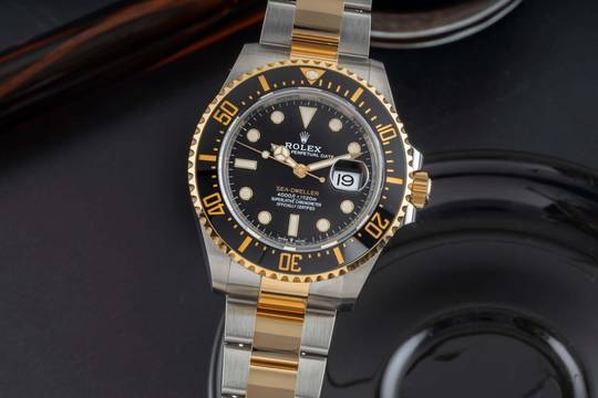  Rolex Sea-Dweller Oyster Stahl / Gold Automatik Herrenuhr Ref. 126603 B&P 2021 