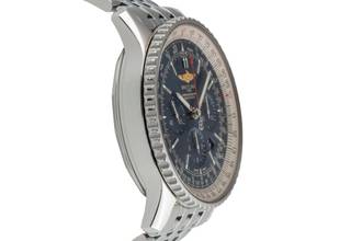 Thumbnail von Breitling Navitimer 1 B01 Chronograph 46 Blue Dial Automatik Edelstahl Ref. AB0127