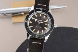 Thumbnail von Rado HyperChrome Captain Cook ocelová automatická pánská hodinky Ref. R32500315 krabice