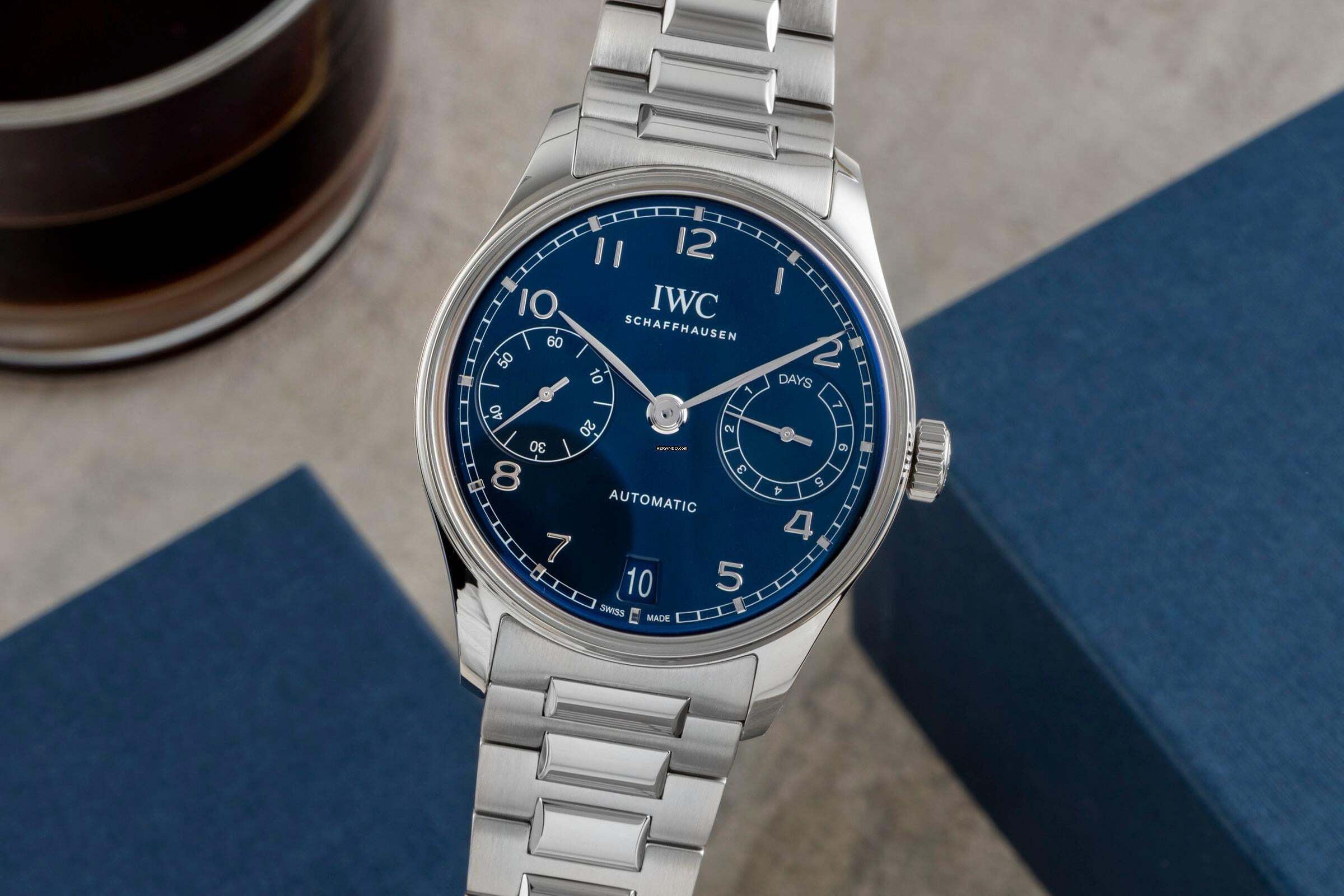 IWC Portugieser Otomatik 42 7 Gün Çelik Otomatik Erkek Saatı Ref. IW501704