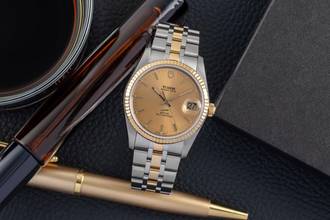 Thumbnail von Tudor Prince Date Stahl / Gold Automatik Ref. 74033 Papiere 2022