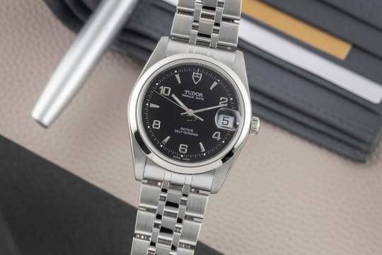  Tudor Prince Date Automatik Edelstahl Automatik Herrenuhr Ref. 74000N Klassiker 