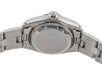 Thumbnail von Rolex Oyster Perpetual Lady Date 26 Blue Dial Oyster Edelstahl Automatik Ref. 69160 B&P 1993