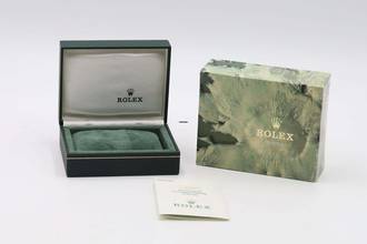 Thumbnail von Rolex Oyster Perpetual Lady Date 26 Blue Dial Oyster Edelstahl Automatik Ref. 69160 B&P 1993