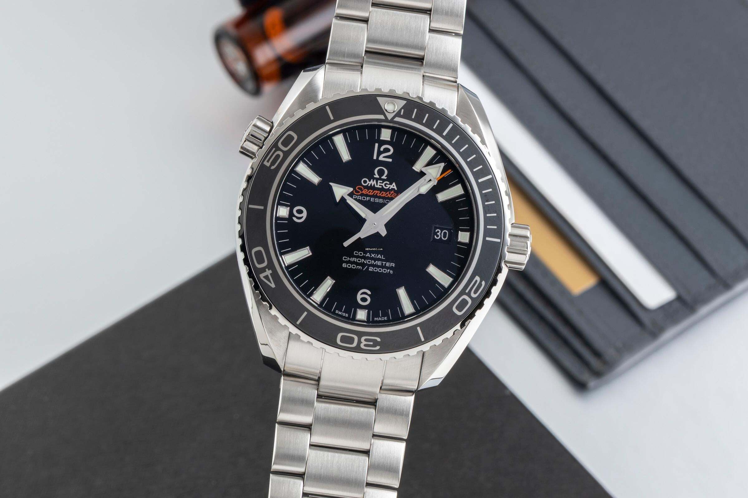 Omega Seamaster Planet Ocean 600M Co-Axial Automatico Ref. 232.30.46.21.01.001 B&P