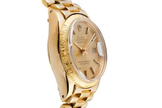 Thumbnail von Rolex Lady-Datejust Borke 18K (0,750) Gold Automatik Damen Oyster Ref. 6927 Box