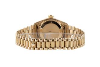 Thumbnail von Rolex Lady-Datejust Borke 18K (0,750) Gold Automatik Damen Oyster Ref. 6927 Box