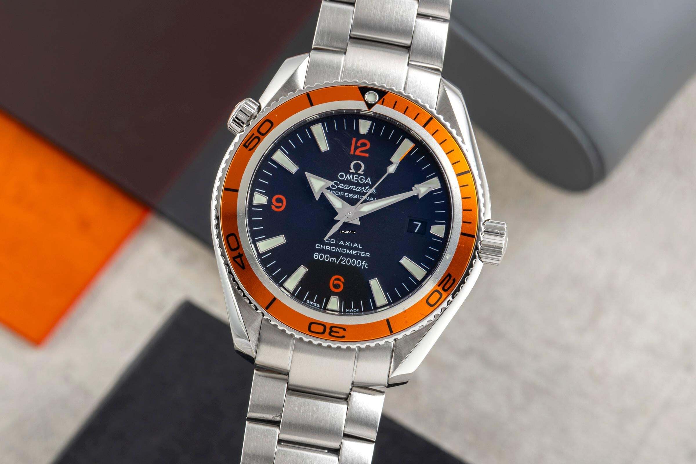 Omega Seamaster Planet Ocean Automatic Steel Men's Watch Ref. 2209.50.00