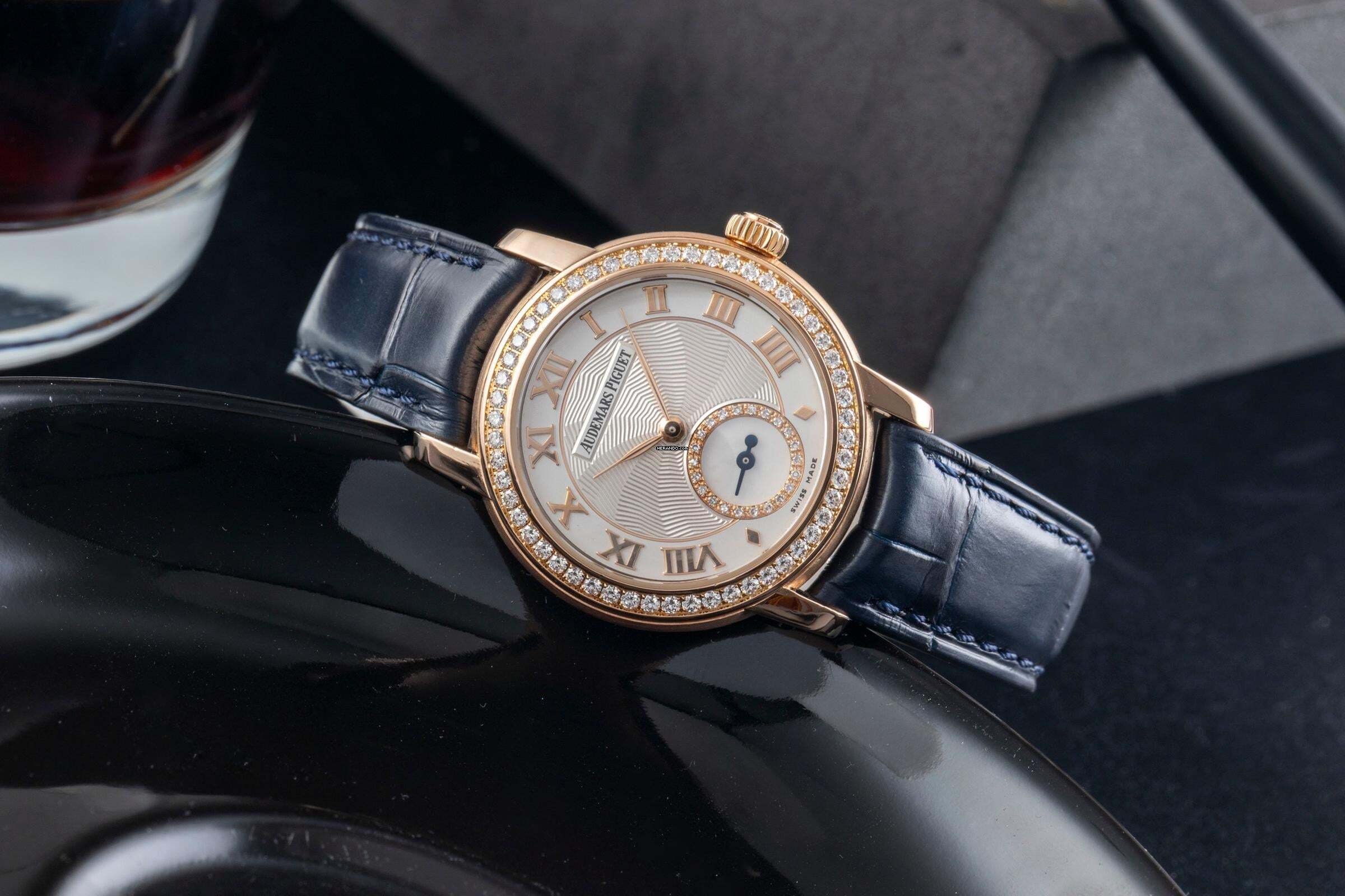 Audemars Piguet Jules Audemars 18k Rotgold Handaufzug Ref. 7728OR.ZZA082MR.01 Papiere