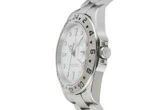 Thumbnail von Rolex Explorer II Polar White Dial Stahl Automatik Herrenuhr Ref. 16570T M-Serie