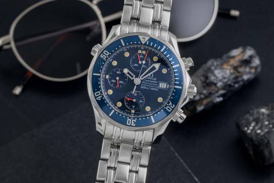 Omega Seamaster Diver 300 M Chrono Diver Otomatik Çelik Erkek Ref. 2599.80.00 B&P