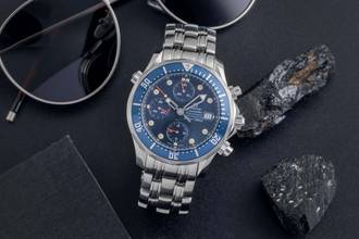 Thumbnail von Omega Seamaster Diver 300 M Chrono Diver Automatik Stahl Herren Ref. 2599.80.00 B&P