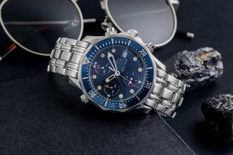 Thumbnail von Omega Seamaster Diver 300 M Chrono Diver Automatik Stahl Herren Ref. 2599.80.00 B&P