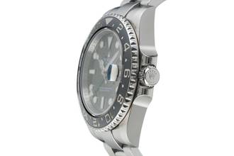 Thumbnail von Rolex GMT-Master II Oyster roestvrij staal automatische herenhorloge Ref. 116710LN B&P 2008