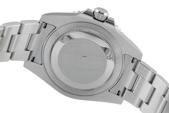 Thumbnail von Rolex GMT-Master II Oyster roestvrij staal automatische herenhorloge Ref. 116710LN B&P 2008