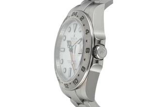 Thumbnail von Rolex Explorer II White Dial Oyster Edelstahl Automatik Herrenuhr Ref. 216570