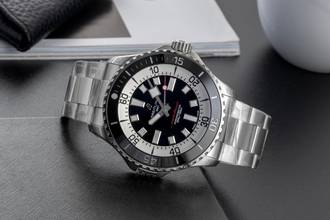 Thumbnail von Montre pour homme Breitling Superocean 46 Automatic 46 en acier, réf. A17378211B1A1