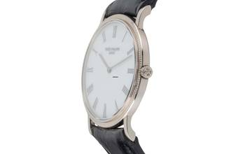 Thumbnail von Patek Philippe Calatrava de oro blanco de 18k (0,750) con cuerda manual, reloj de caballero, ref. 3520/D
