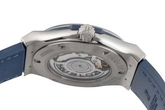 Thumbnail von Hublot Classic Fusion Blue Titan Automatik Herrenuhr 542.NX.7170.LR B&P