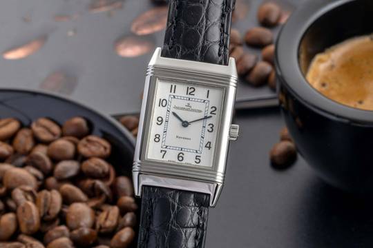 Jaeger-LeCoultre Reverso Classique Handaufzug Edelstahl Ref. Q2508410 252.8.86 B&P 2008