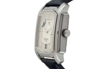 Thumbnail von Glashütte Original Senator Karrée Stahl Automatik Herrenuhr Ref. 39-45-04-04-04 B&P 2003