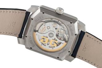 Thumbnail von Glashütte Original Senator Karrée Stahl Automatik Herrenuhr Ref. 39-45-04-04-04 B&P 2003