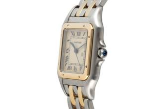 Thumbnail von Cartier Panthère Lady Stahl / Gold Datum Damenuhr Ref. 83083242 Box