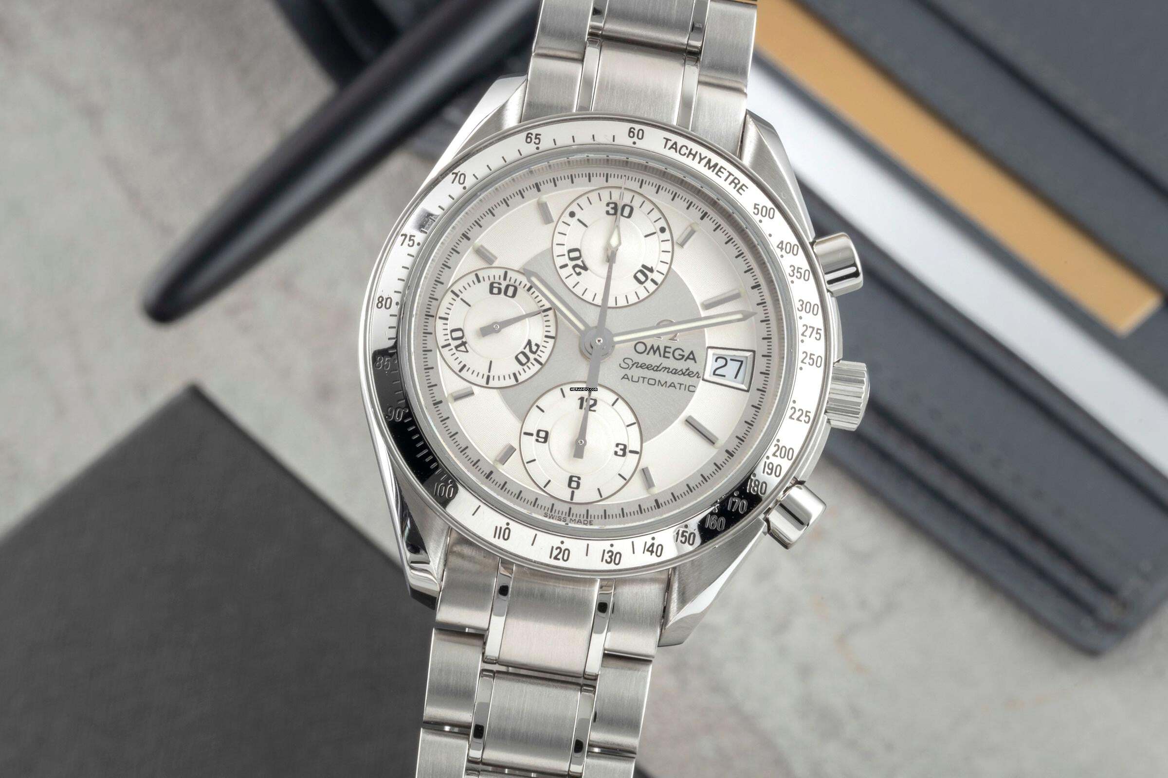 Omega Speedmaster Date Chronograph ocelový Automat Ref. 3513.30.00 klasika