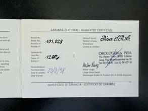 Thumbnail von A. Lange & Söhne Lange 1 Blue Dial RAR Ref. 101.028