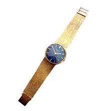 Thumbnail von Patek Philippe Calatrava Blue Dial Gold Strap 1969