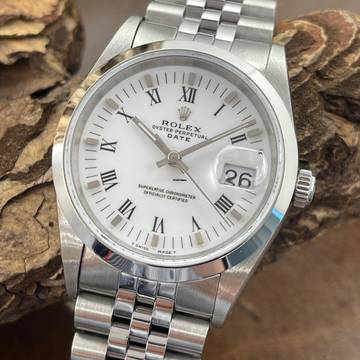 Rolex Oyster Perpetual Date Date 34 - FULLSET 1996 - Ref. 15200