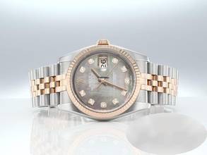 Thumbnail von Rolex Datejust 36 36mm 116231 2016 Stahl Rosegold 750 Perlmutt Diamanten Automatik