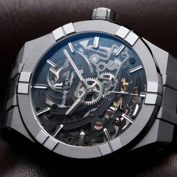 Maurice Lacroix AIKON AUTOMATIC SKELETON NEW FULL SET 