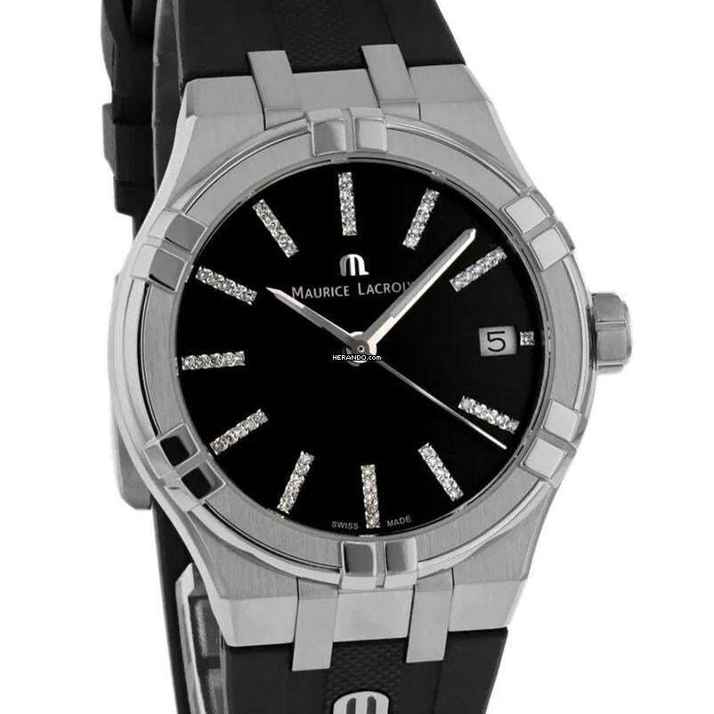 Maurice Lacroix AIKON QUARTZ DATE 35MM NEUF EN COFFRET COMPLET