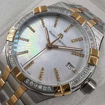 Maurice Lacroix AIKON QUARTZ DATE 35MM NEW FULL SET