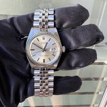 Thumbnail von Rolex Datejust 36 1601 Soleil silver dial 1973 Full Set