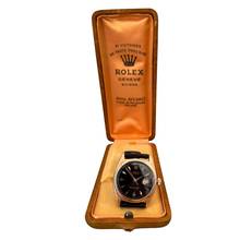 Thumbnail von Rolex Datejust 36 6604 Ovettone Black gilt dial rose gold 18KT 1956’s