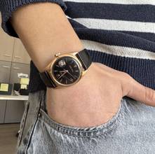 Thumbnail von Rolex Datejust 36 6604 Ovettone Black gilt dial rose gold 18KT 1956’s