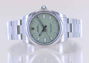 Thumbnail von Rolex Oyster Perpetual 31 Pistachio 31mm Oysterband 277200 New B+P