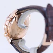 Thumbnail von Omega Speedmaster Day Date Automatic Day-Date Chronograph Black Dial 18K Gold Triple Date rar