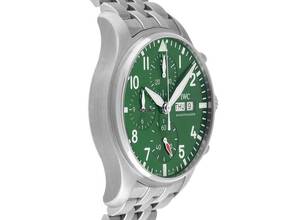 Thumbnail von IWC Fliegeruhr Chronograph Pilot´s Watch Ref.IW378006 2026 Full Set Ungetragen Pilot´s Watch Chronograph Green Dial